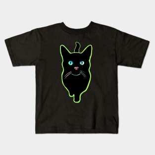 Black Kitty Kids T-Shirt